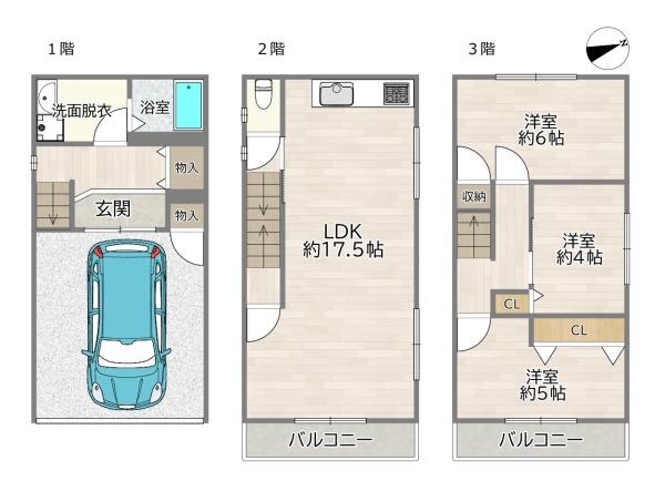 守口市八雲東町２丁目の中古一戸建