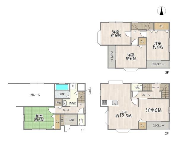 大阪市東淀川区豊里１丁目の中古一戸建