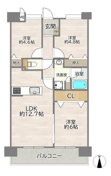 グランディール上新庄