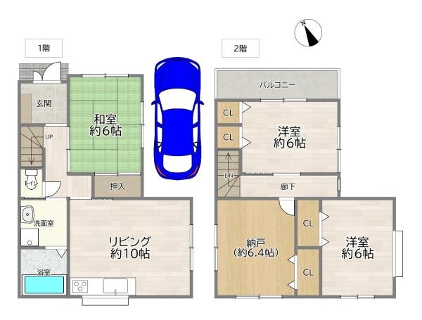 大阪市淀川区加島１丁目の中古一戸建