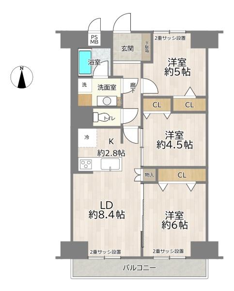 シャルマンコーポ野江２号館
