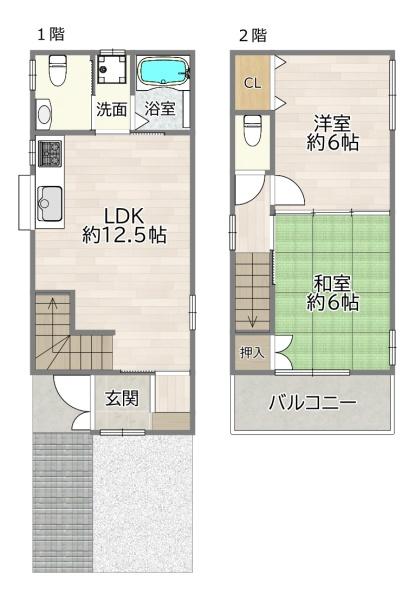 大阪市淀川区西三国３丁目の中古一戸建