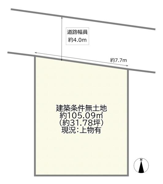 枚方市茄子作北町の売土地