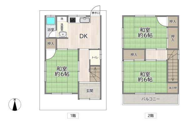 大阪市旭区清水３丁目の中古一戸建