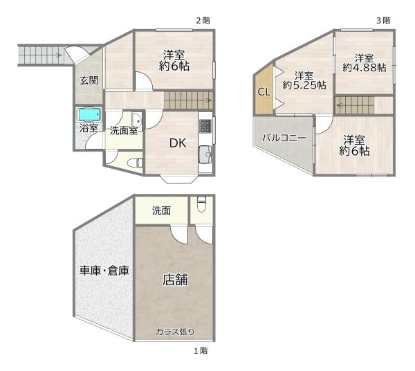 大阪市東淀川区菅原７丁目の中古一戸建