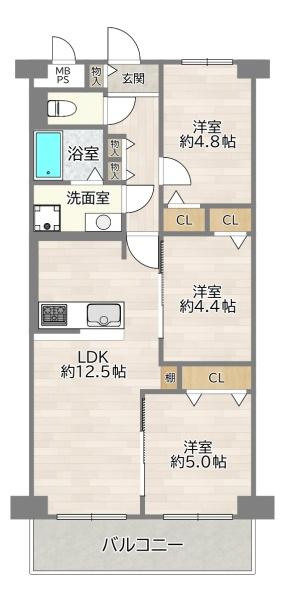 ネオコーポ鶴見緑地2番街