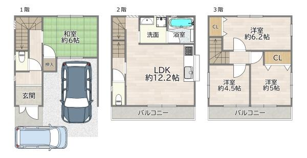 守口市佐太東町１丁目の中古一戸建