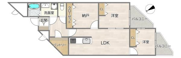 エバーグリーン淀川２号棟