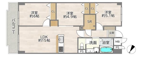 北大阪ハイツ