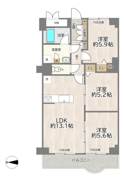 ハイツ新森小路