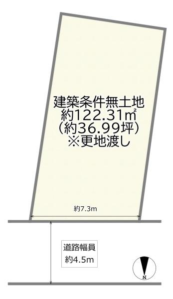 大阪市旭区中宮２丁目の売土地