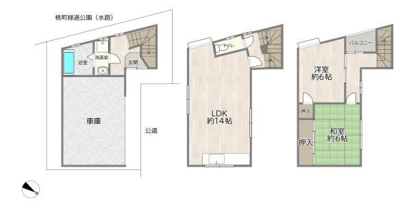 守口市八島町の中古一戸建