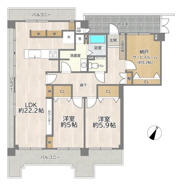 コスモハイツ新大阪２番館