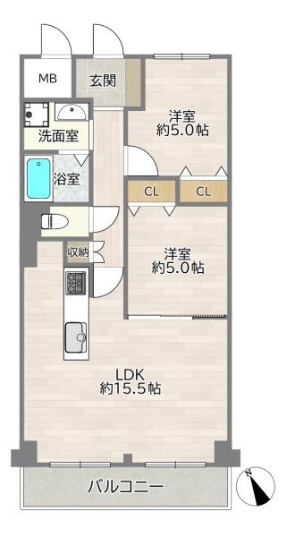 ネオコーポ大阪城公園2号館