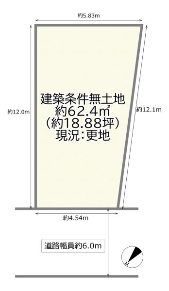 大阪市東淀川区豊里５丁目の売土地