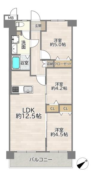 コスモシティ森林公園参番館