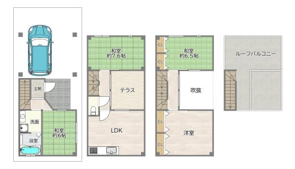 大阪市淀川区加島３丁目の中古一戸建