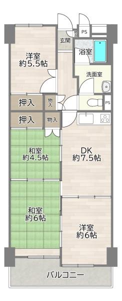 鴫野コーポ３号棟