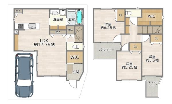 守口市大宮通３丁目の中古一戸建て