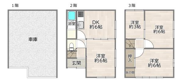 大阪市東淀川区菅原３丁目の中古一戸建
