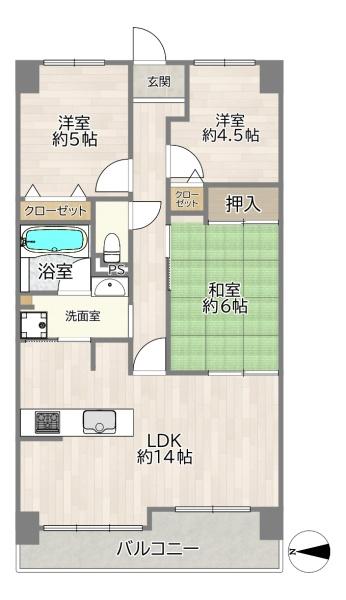 コスモシティ森林公園弐番館