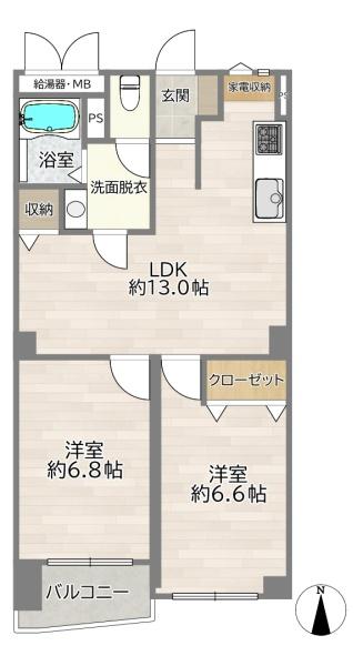 旭コーポＡ棟