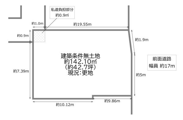 大阪市淀川区野中南１丁目の売土地