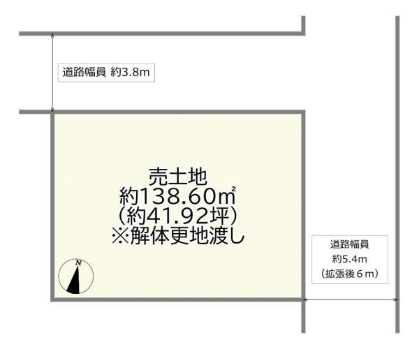大阪市東淀川区下新庄４丁目の売土地