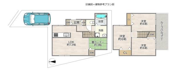 大阪市淀川区新高２丁目の売土地