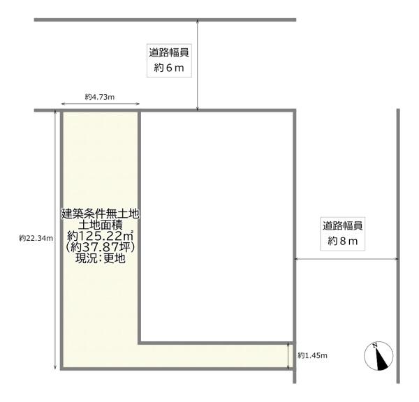 大阪市旭区清水1丁目の売土地