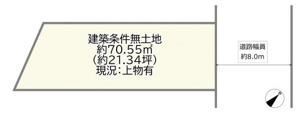 大阪市旭区新森2丁目の売土地