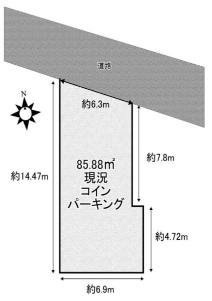 大阪市天王寺区勝山３丁目の売土地