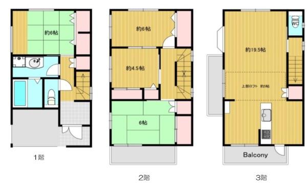 大阪市住之江区粉浜１丁目の中古一戸建