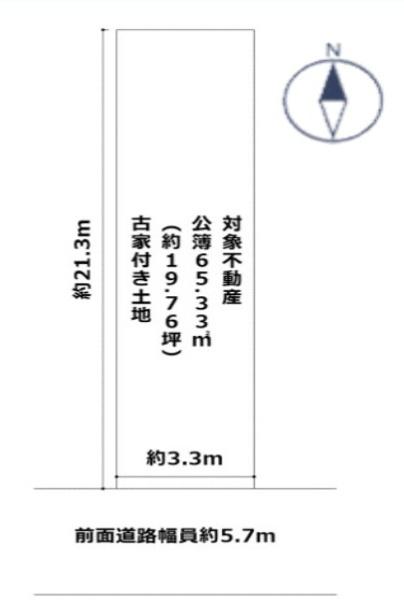 大阪市東住吉区西今川１丁目の売土地