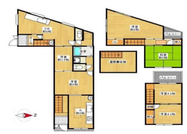 大阪市北区浮田１丁目の中古一戸建