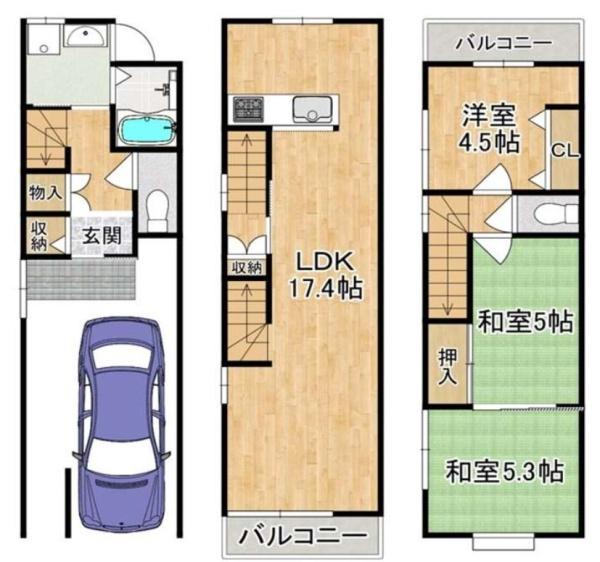 大阪市住吉区山之内２丁目の中古一戸建