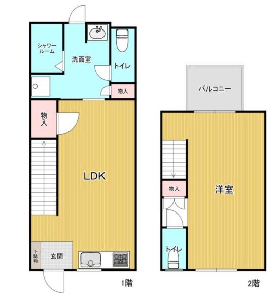 大阪市西成区山王１丁目の中古テラスハウス