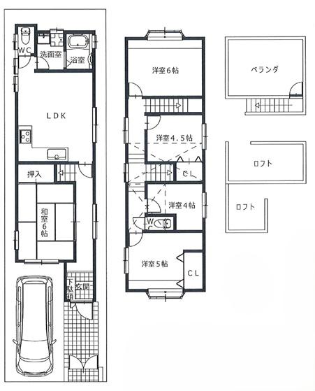 大阪市住吉区遠里小野７丁目の中古一戸建て