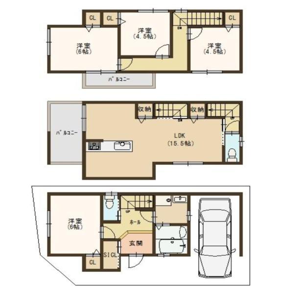 大阪市住之江区西住之江３丁目の新築一戸建