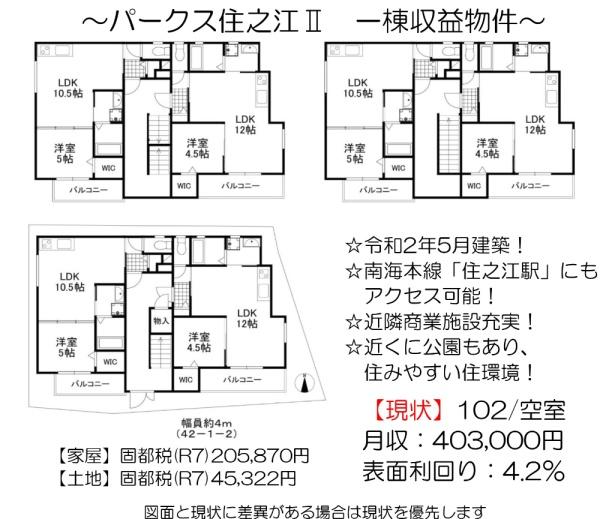 パークス住之江Ⅱ
