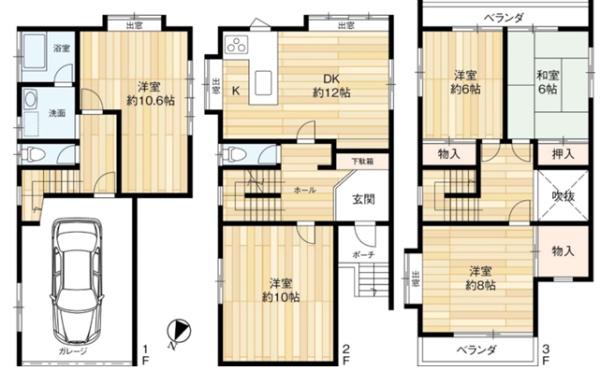大阪市阿倍野区共立通１丁目の中古一戸建