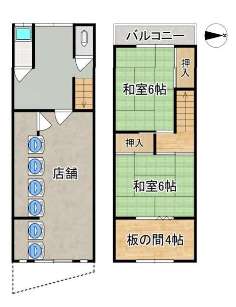 大阪市住吉区長居東１丁目の中古一戸建て