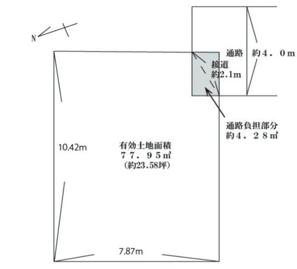 大阪市阿倍野区帝塚山１丁目の売土地