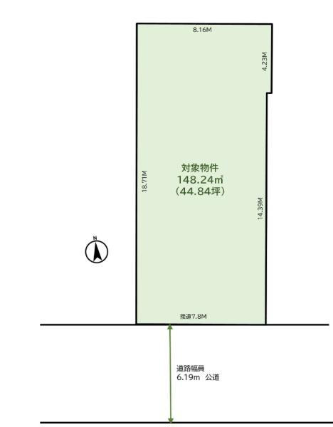 大阪市阿倍野区阪南町６丁目の土地