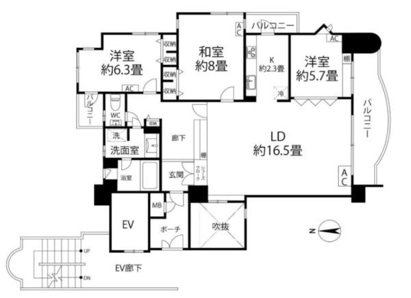 エステルミナス北田辺