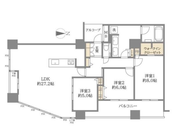 レジデンスタワー上本町