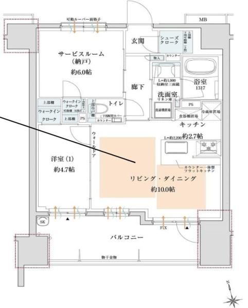 サンクレイドル夕陽丘ザレジデンス