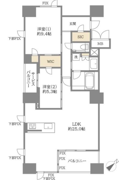 ユニハイム中之島堂島川タワーレジデンス