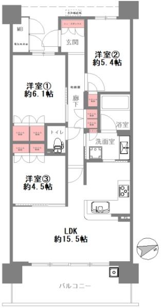 阿波座ライズタワーズマーク