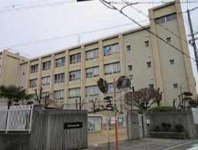 大阪市住吉区万代４丁目の土地(大阪市立住吉小学校)